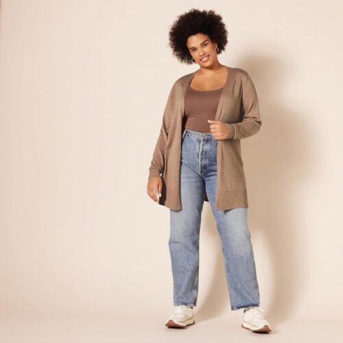 Amazon Essentials Women's Lightweight Open-Front Cardigan Sweater (Available in Plus Size) - Image 7