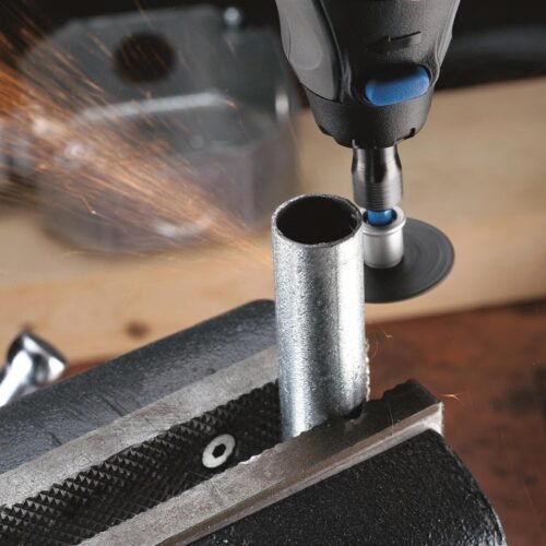 Dremel 160-Piece Rotary Tool Accessory Kit with EZ Lock Technology - 1/8" Shank - Cutting Bits, Polishing Wheel and Compound, Sanding Drums & Disc (710-08) - Image 8