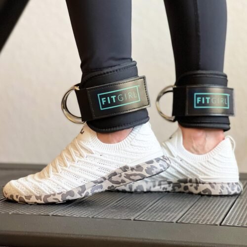 FITGIRL - Ankle Strap for Cable Exercise Machines, Work Out Cuff Attachment for Home & Gym, Glute Workouts - Kickbacks, Leg Extensions, Hip Abductors, for Exercise Machine Attachments - Image 4