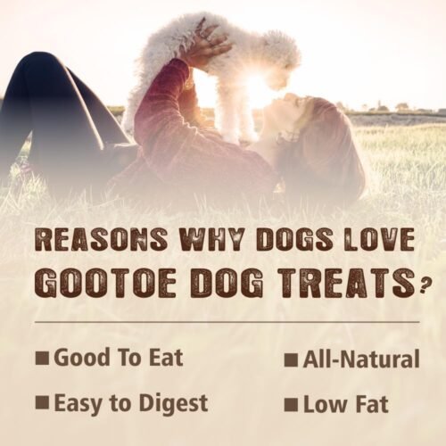 Gootoe Turkey Tendon Dog Treats, Bone (S) 6 Pieces per Pack, USA-Sourced Turkey Tendon, Natural Snack, Premium Puppy Chews, Hypoallergenic, Reseal Value Bags, Sizes for Small Dogs - Image 4