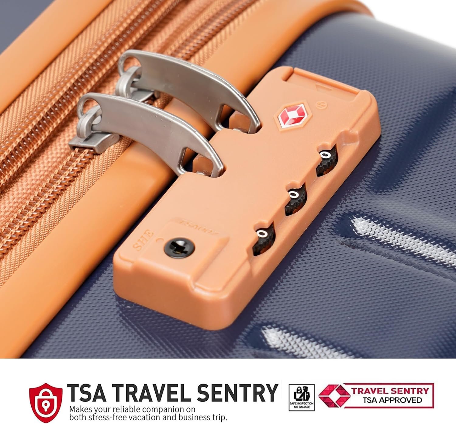 GinzaTravel Luggage Sets 3-Piece Expandable Suitcases with Wheels PC+ABS Durable Hardside Luggage sets TSA lock - Image 3