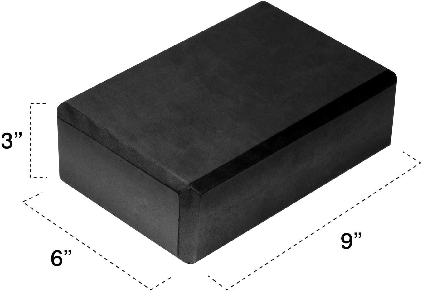 Gaiam Yoga Block - Supportive Latex-Free Eva Foam - Soft Non-Slip Surface with Beveled Edges for Yoga, Pilates, Meditation - Yoga Accessories for Stability, Balance, Deepen Stretches - Image 4