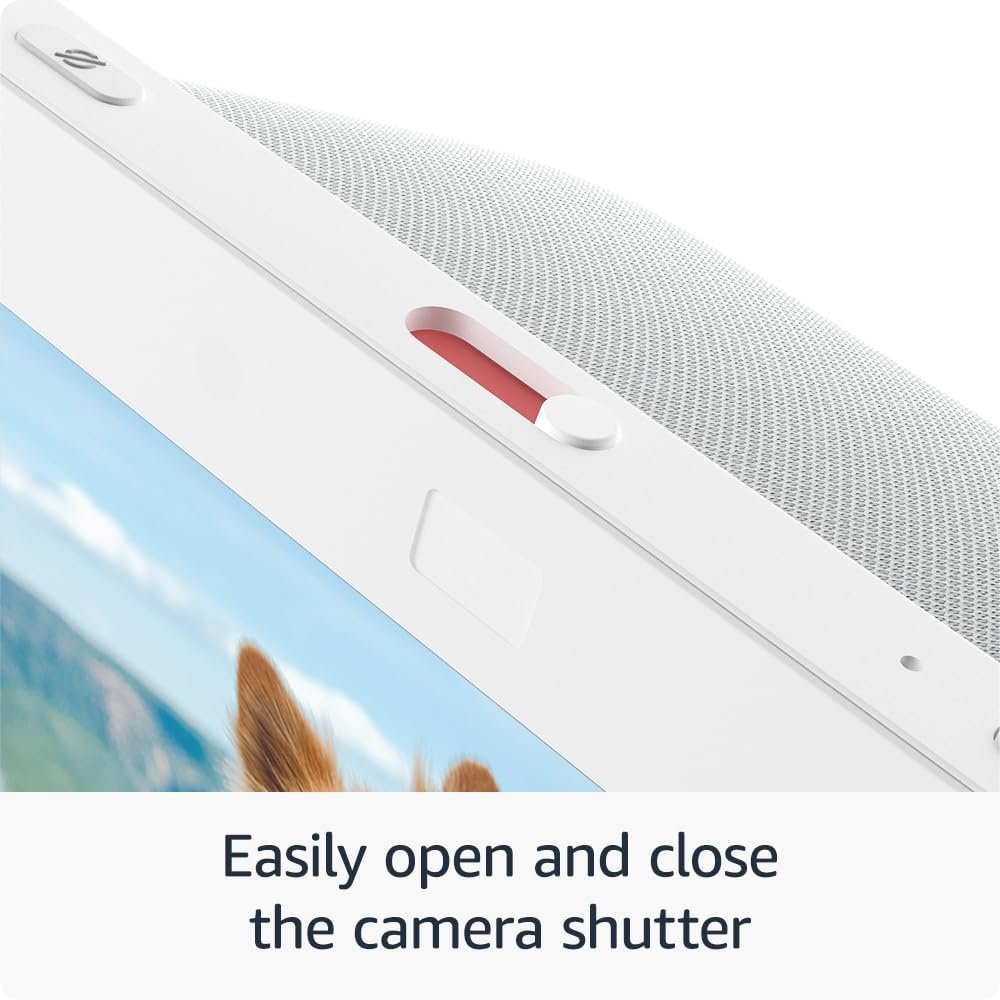 Amazon Echo Show 8 (newest model), With Spatial Audio, Smart Home Hub, and Alexa, Glacier White - Image 6