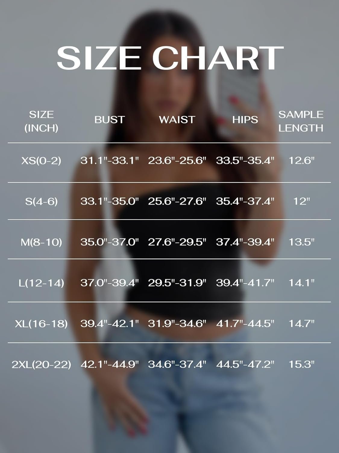 REORIA Women's Y2K Strapless Backless Tube Top Double Lined Sleeveless Crop Tank Top for Summer 2025 Going Out - Image 3