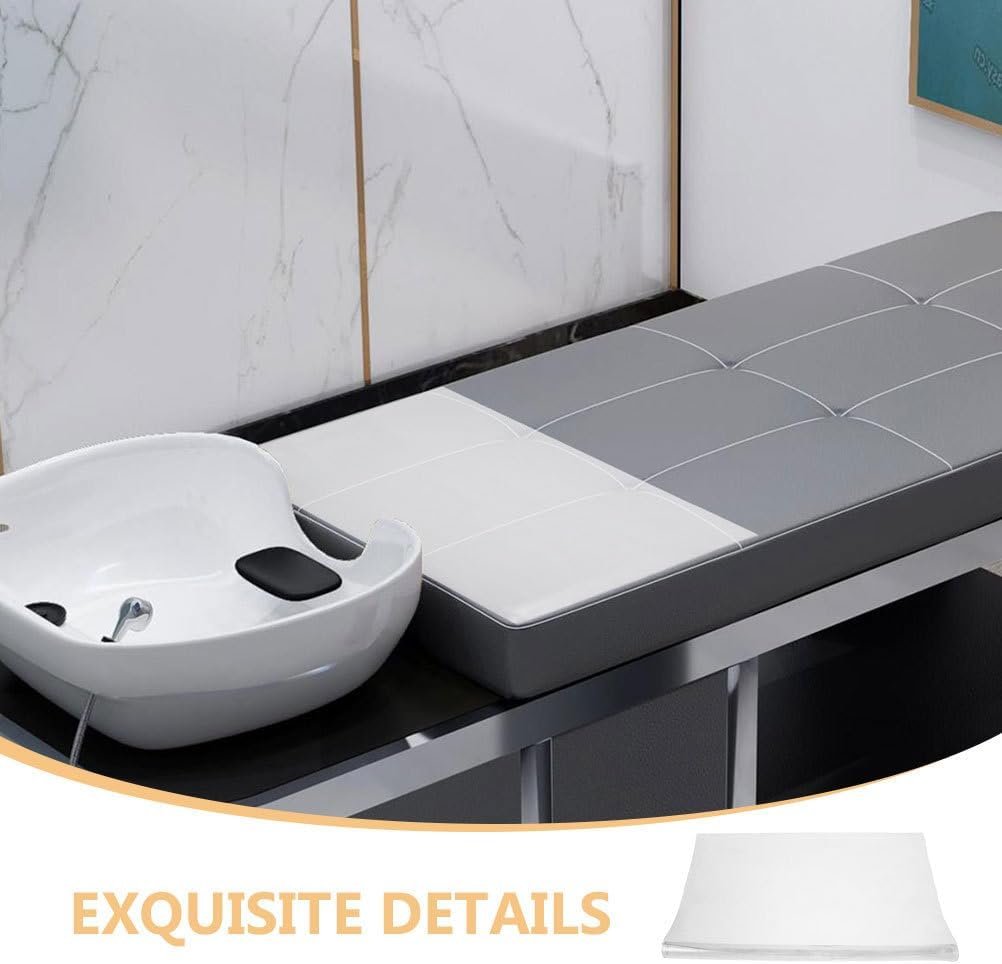 Bed Mat for Hair Salon Transparent Washable Shampoo Bed Cover Non-Slip Protector for Massage Tables Pads for Water Protection - Image 4