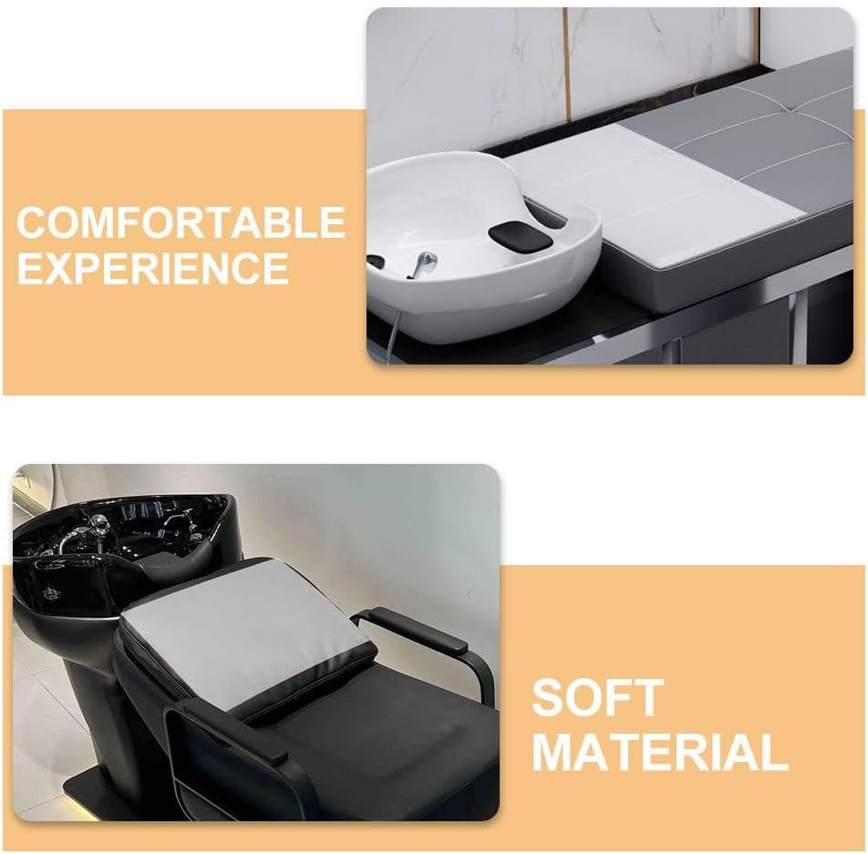 Bed Mat for Hair Salon Transparent Washable Shampoo Bed Cover Non-Slip Protector for Massage Tables Pads for Water Protection - Image 6