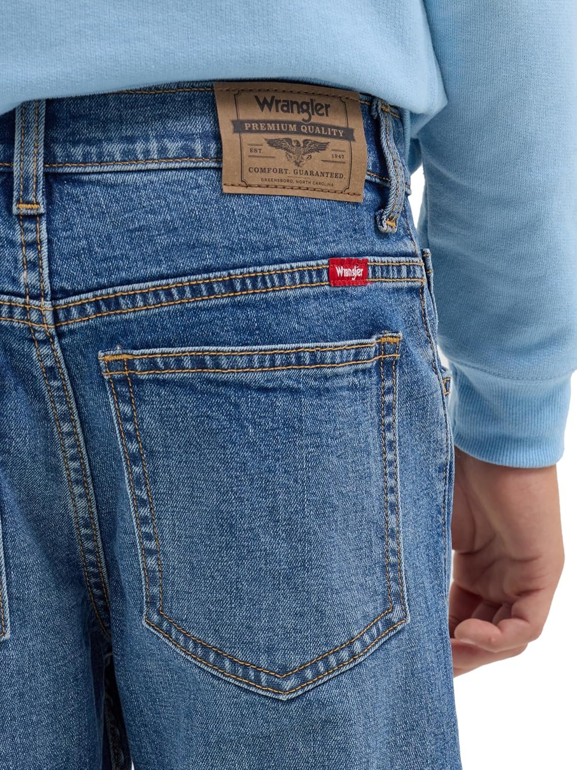 Wrangler Authentics Boys Straight Fit Jean - Image 4