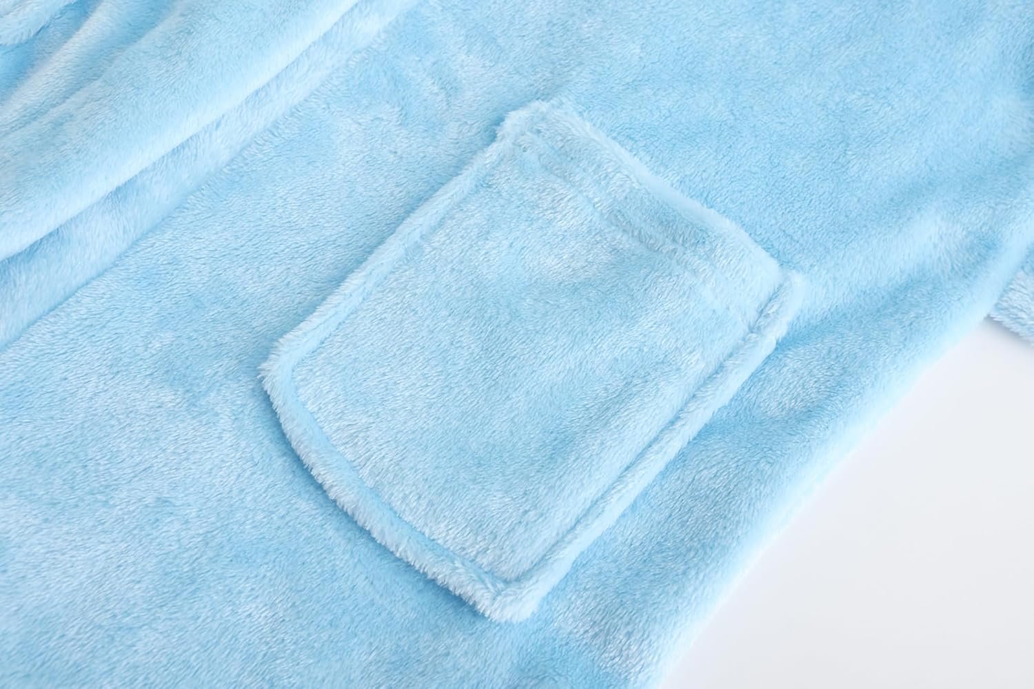 Girls Soft Fleece Robes Plush Hooded Bathrobes Sleepwear for Kids 2-16 Years - Image 5