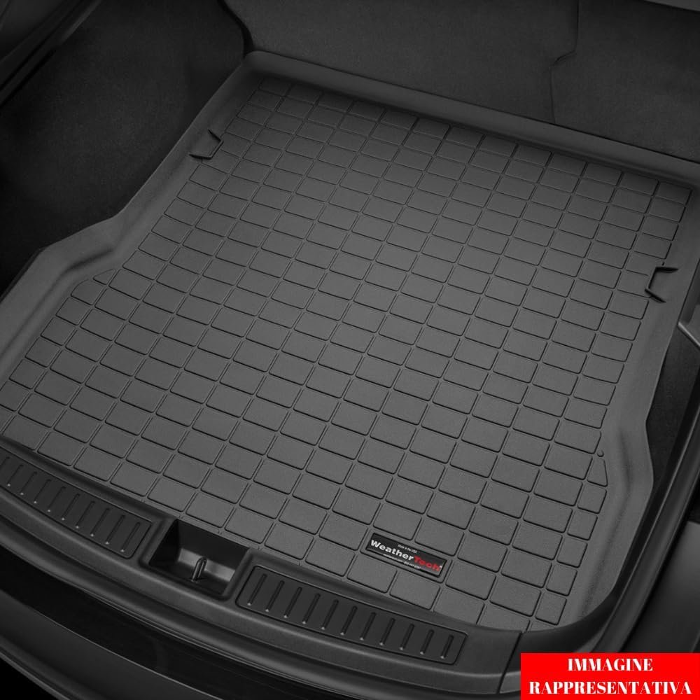 WeatherTech Cargo Trunk Liner for Tesla Model Y - Behind 2nd Row (401379) Black - Image 3