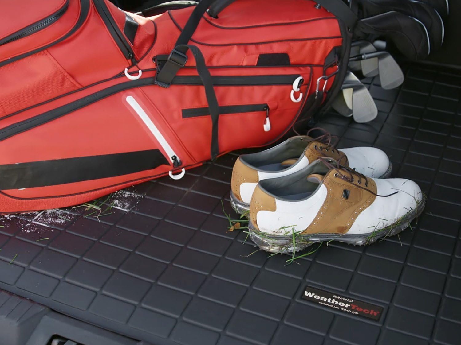 WeatherTech Cargo Trunk Liner for Tesla Model Y - Behind 2nd Row (401379) Black - Image 5