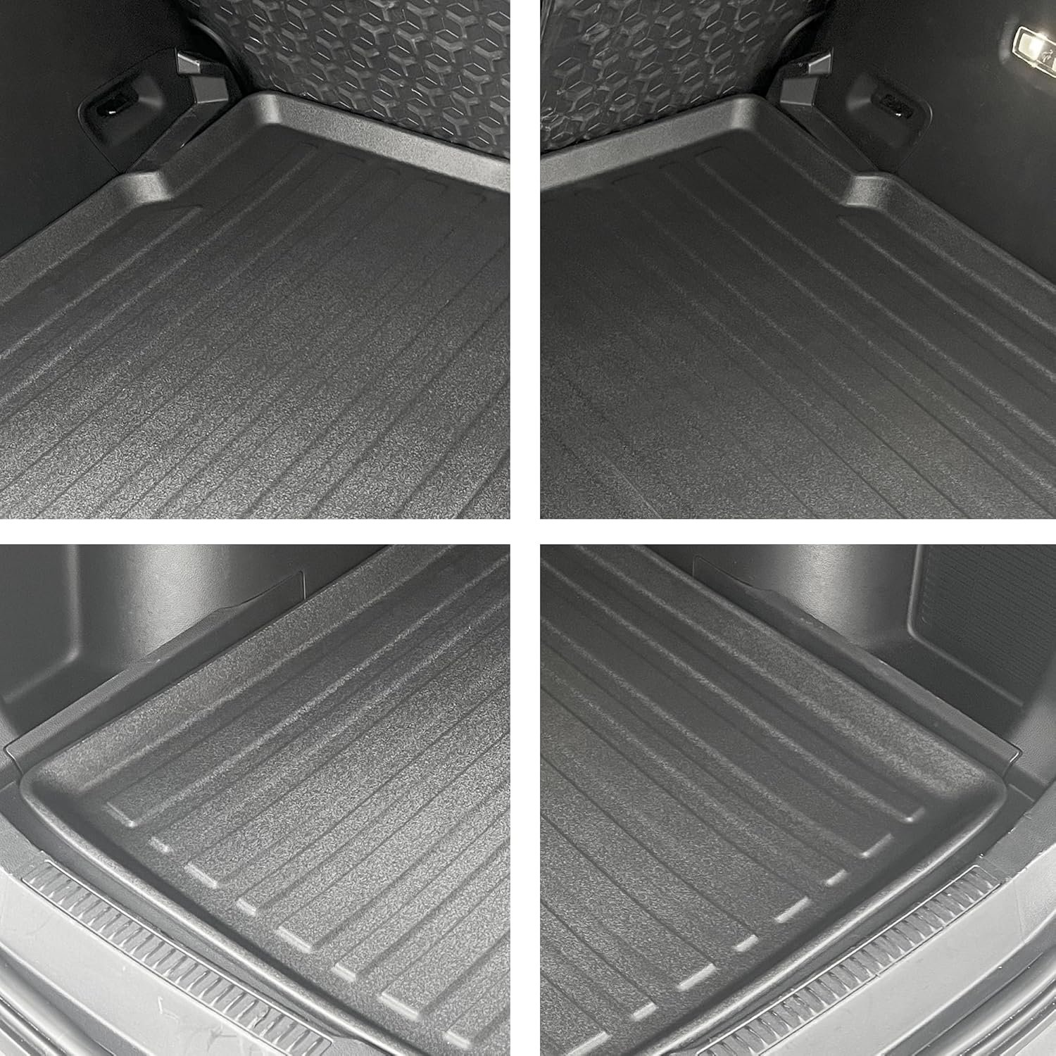 Premium Cargo Liner for Ford Bronco Sport 2021-2025 - 100% Protection - Custom Fit Car Trunk Mat - All-Season Black Cargo Mat - 3D Shaped Laser Measured Trunk Liners for Ford Bronco Sport - Image 3