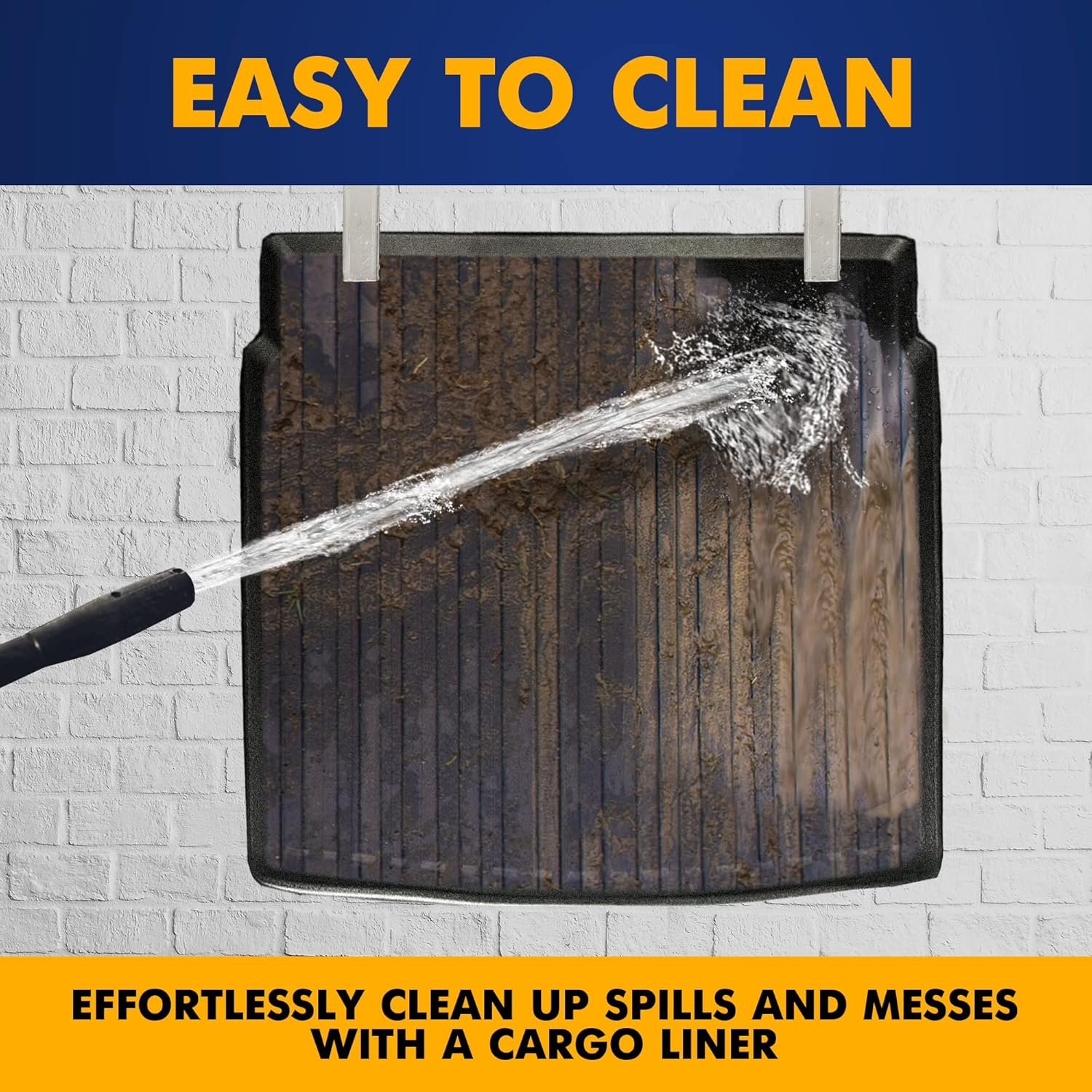 Premium Cargo Liner for Ford Bronco Sport 2021-2025 - 100% Protection - Custom Fit Car Trunk Mat - All-Season Black Cargo Mat - 3D Shaped Laser Measured Trunk Liners for Ford Bronco Sport - Image 5