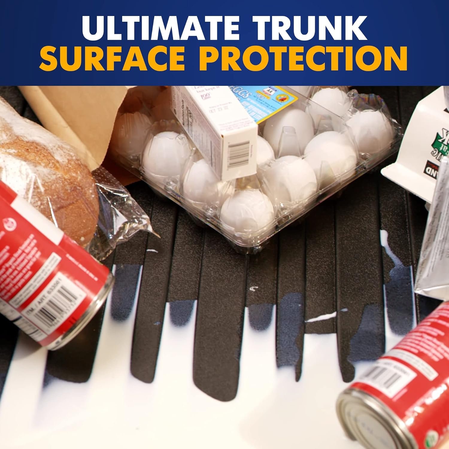 Premium Cargo Liner for Ford Bronco Sport 2021-2025 - 100% Protection - Custom Fit Car Trunk Mat - All-Season Black Cargo Mat - 3D Shaped Laser Measured Trunk Liners for Ford Bronco Sport - Image 7