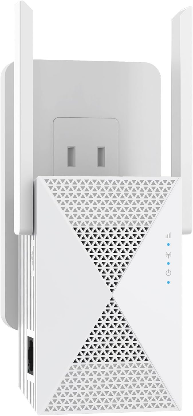 2025 Fastest WiFi Extender Signal Booster - Coverage Up to 9999 sq. ft, Easy Setup, Long Range WiFi Extender, Ethernet Port & Access Point, and Stable Internet Performance with 60+ Devices - Image 2