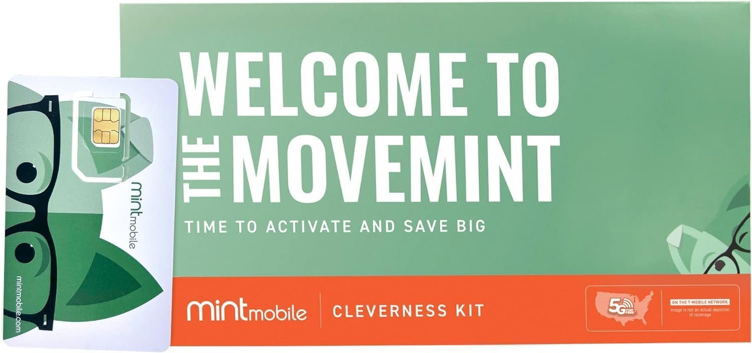 $30/mo. Mint Mobile Phone Plan with Unlimited Talk, Text & Data for 3 Months (3-in-1 SIM Card) - Image 2