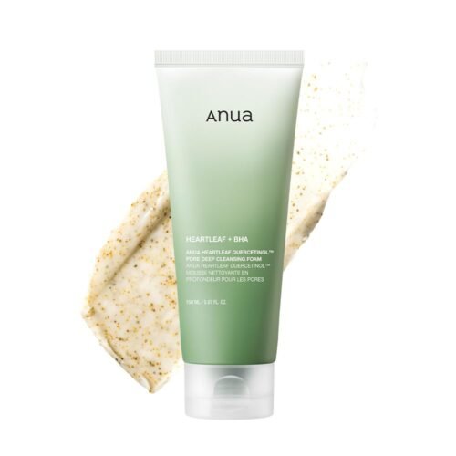 ANUA Heartleaf Quercetinol Pore Deep Cleansing Foam, Facial Cleanser, for Double Cleansing, BHA, Hyaluronic Acid, Glycerin, Face Wash, Blackhead Remover, Korean Skincare (150ml/5.07 fl.oz.) - Image 2