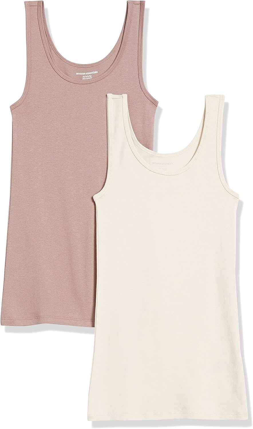 Amazon Essentials Women's Slim-Fit Tank Top, Pack of 2 - Image 2