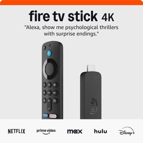 Amazon Fire TV Stick 4K (newest model) with AI-powered Fire TV Search, Wi-Fi 6, stream over 1.8 million movies and shows, free & live TV - Image 2