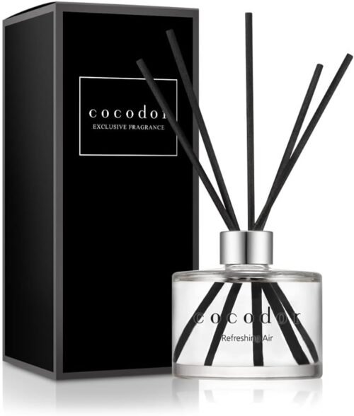 COCODOR Signature Reed Diffuser Set/Refreshing Air / 6.7oz /1 Pack/Home Fragrance Diffuser, Oil Scent Diffuser for Bathroom Shelf Decor - Image 2