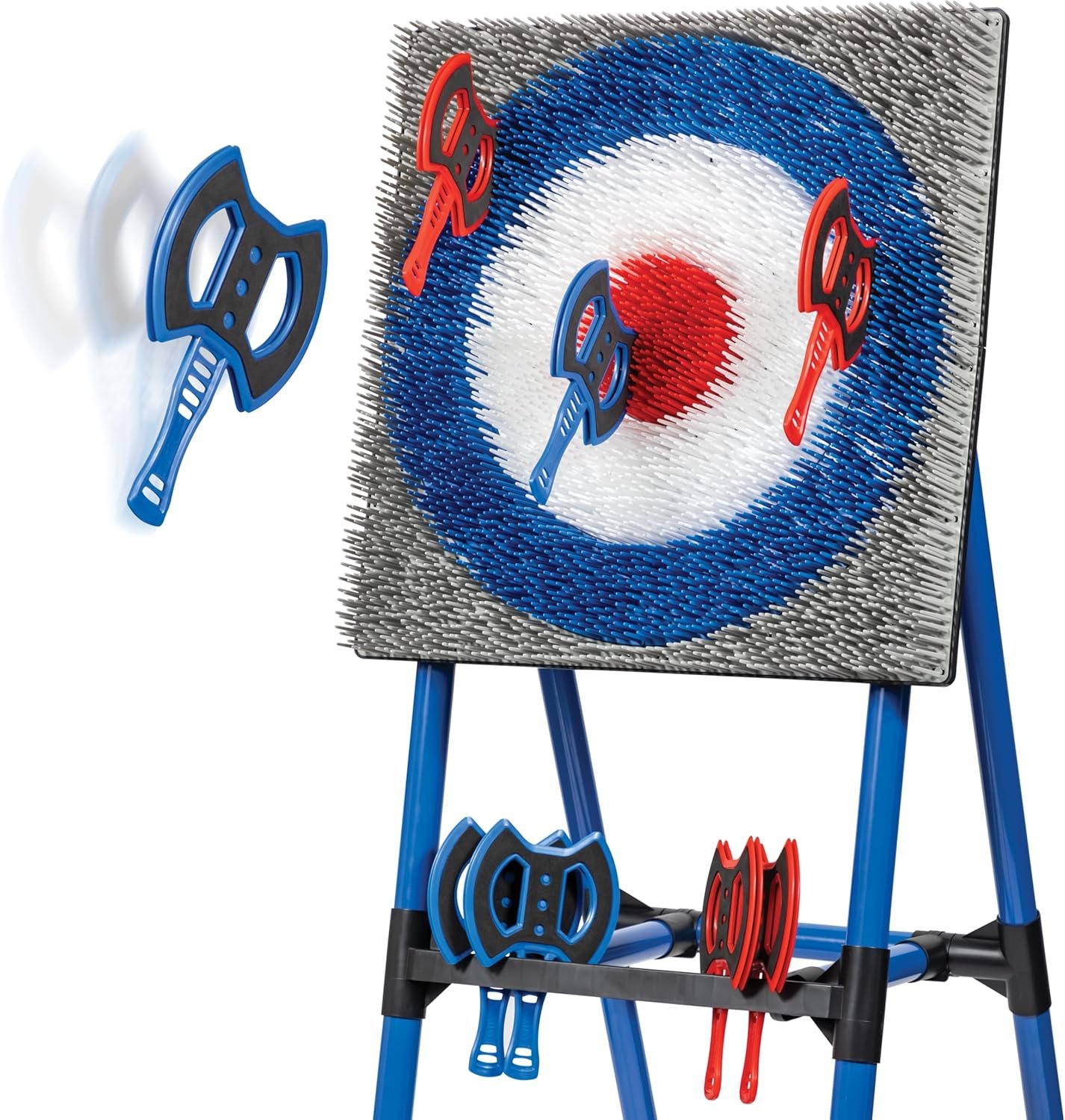 EastPoint Deluxe Steel Frame Axe Throw Target Game Set - Steel Frame for Indoors and Outdoors - Image 2
