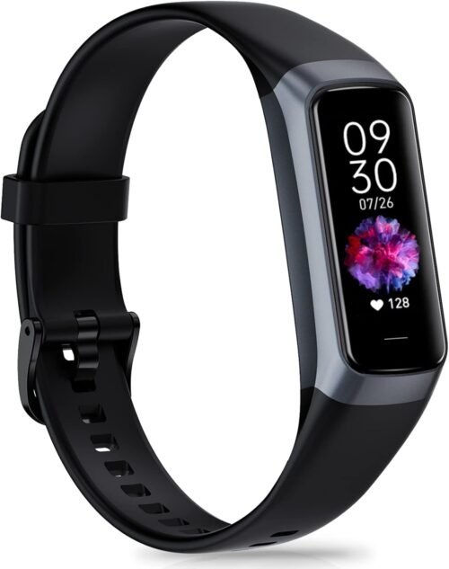 Fitness Tracker, Blood Pressure Watch with 24/7 Heart Rate, Step Counter for Walking, Step Trackers Activity Pedometer for Women Men Android iOS - Image 2