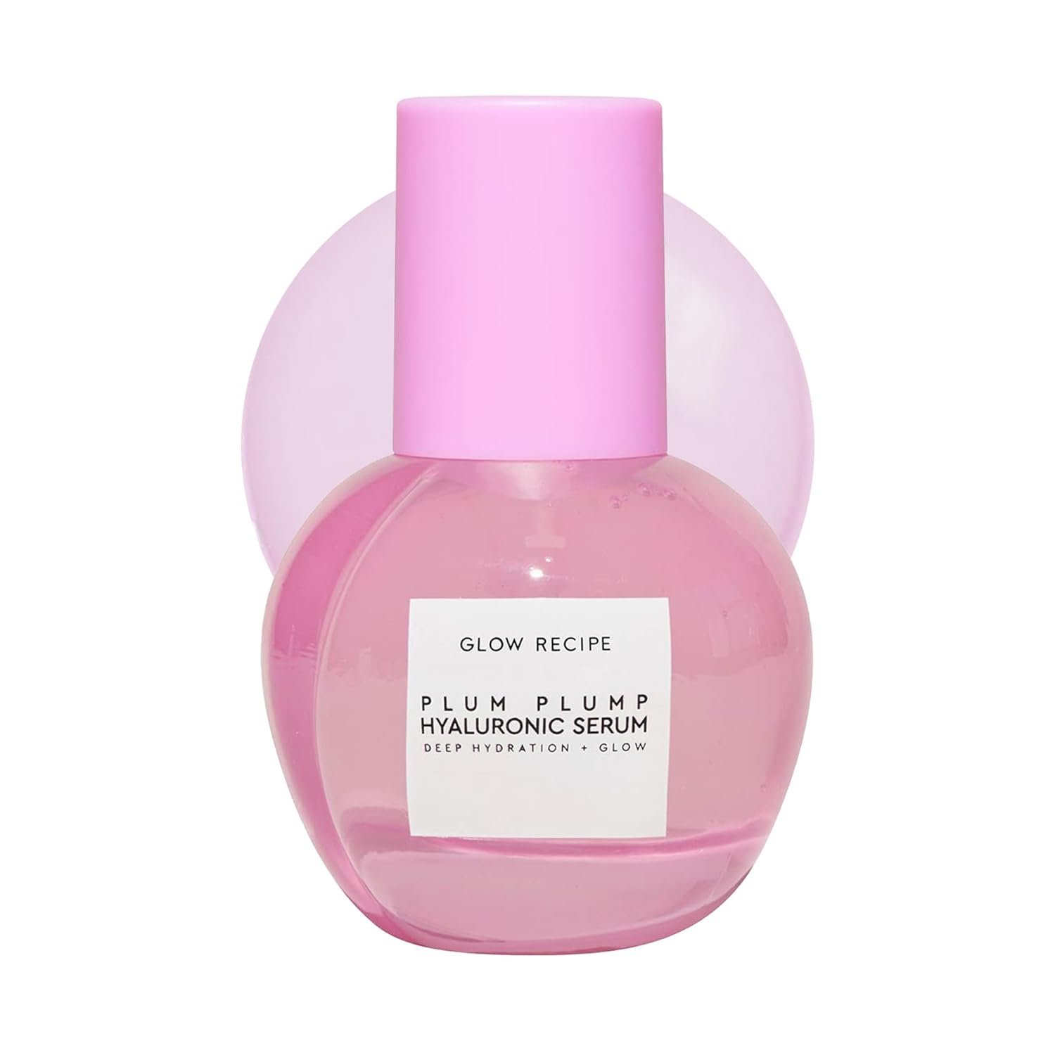 Glow Recipe Plum Plumping & Hydrating Hyaluronic Acid Korean Skin Care Serum - Antioxidant Anti Aging Face Serum + Vitamin B5 for Lasting Skin Barrier Repair & Firming Lines & Wrinkles - Vegan, 30ml - Image 2