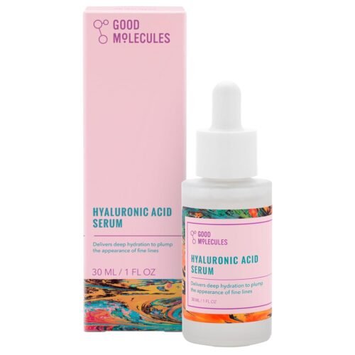 Good Molecules Hyaluronic Acid Serum - 1% Hyaluronic Acid Non-greasy Ultra Hydrating Serum, Facial Moisturizer for Plumper Skin, Skin Care for Face - Image 2