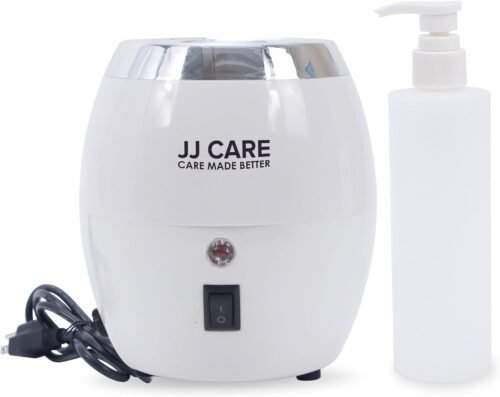 JJ CARE Lotion Warmer and Massage Oil Warmer Includes 300ml Pump Bottle, Electric Lotion Warmer Dispenser Heated, Cream & Lube Warmer Dispenser for Home, Spa, Beauty Salon & Barber Shops - Image 2