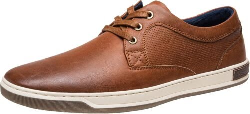 Jousen Men's Fashion Sneakers Classic Retro Casual Shoes for Men Breathable Business Dress Sneaker - Image 2