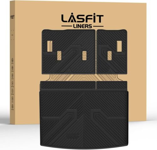 LASFIT Trunk Mat with Backrest Mat 2021-2025 for Chevrolet Chevy Suburban/GMC Yukon XL (Only Yukon XL, Not Fit Yukon)/Cadillac Escalade ESV (Only Escalade ESV, Not Fit Escalade) - Image 2