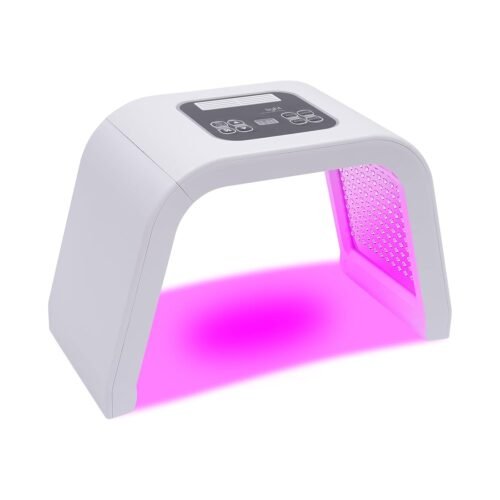 LED Face Skin Care Light Machine, 7 Color Face Mask Light Therapy with Eye Shield Salon Beauty Equipment for Face Skin Care at Home and SPA - Image 2