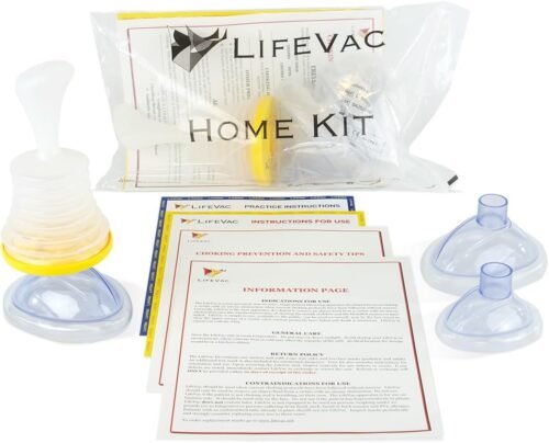 LifeVac Home Kit - Portable Suction Rescue Device, First Aid Kit for Kids and Adults, Portable Airway Suction Device for Children and Adults - Image 2