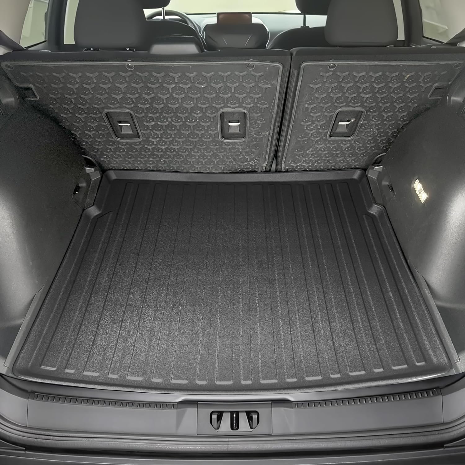 Premium Cargo Liner for Ford Bronco Sport 2021-2025 - 100% Protection - Custom Fit Car Trunk Mat - All-Season Black Cargo Mat - 3D Shaped Laser Measured Trunk Liners for Ford Bronco Sport - Image 2