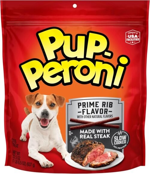 Pup-Peroni Dog Treats, Prime Rib Flavor, 22.5 Ounce, Made with Real Steak - Image 2