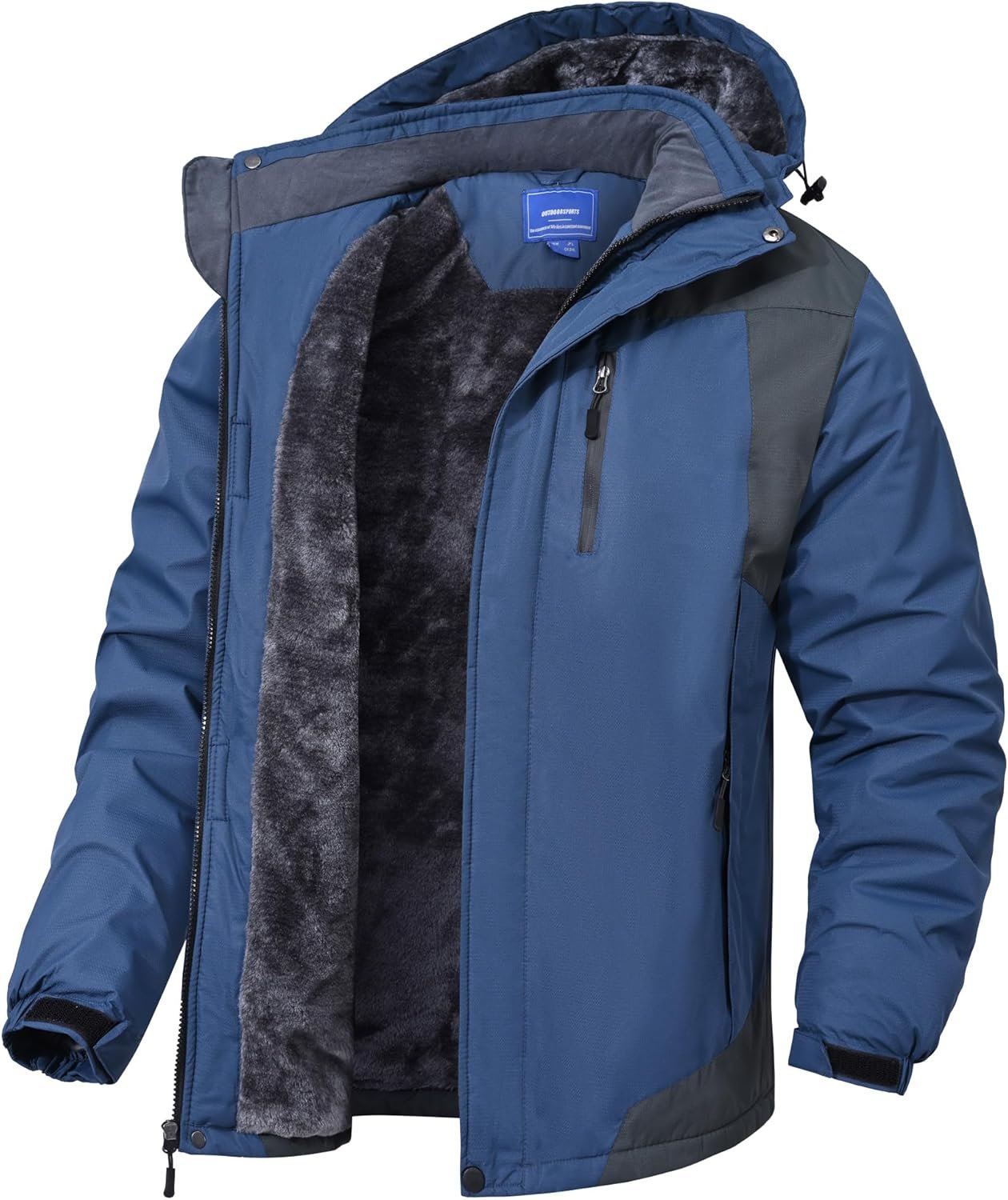 Rapoo Men's Winter Ski Snow Jacket Mountain Waterproof Windproof Rain Jacket - Image 2