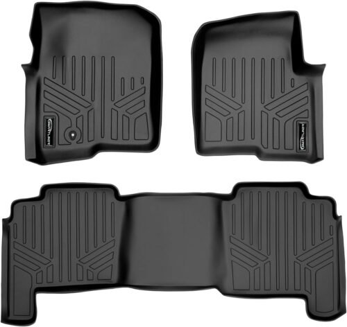 SMARTLINER Floor Mats 2 Row Liner Set for 2004-2008 Ford F-150 - Image 2