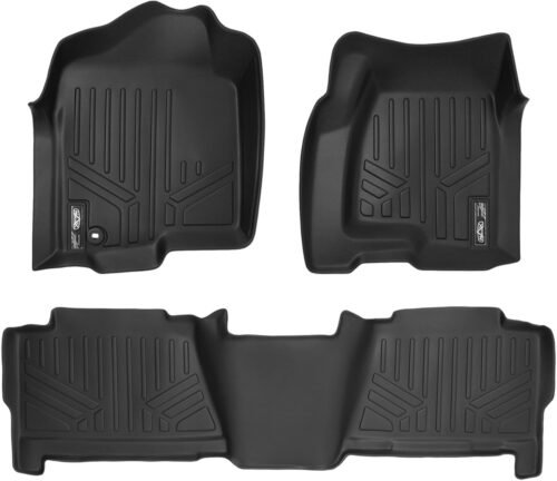 SMARTLINER Floor Mats Liner Set Compatible with 2002-2006 Cadillac Escalade ESV - Image 2