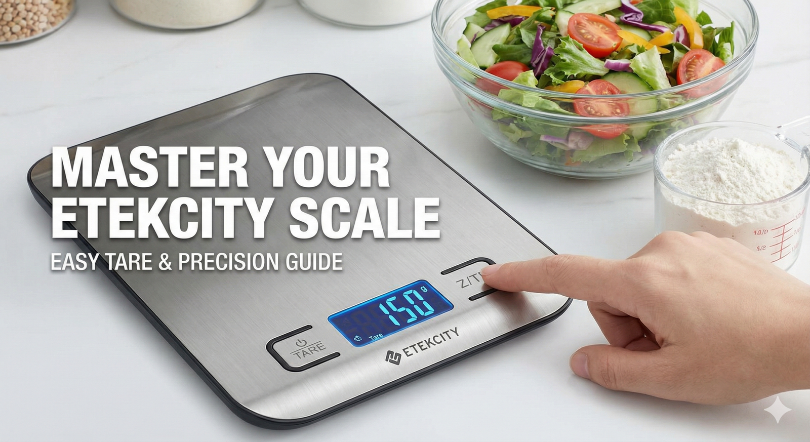 How to Use the Etekcity Food Scale: Complete Beginner’s Guide